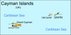 Location of the Cayman Islands