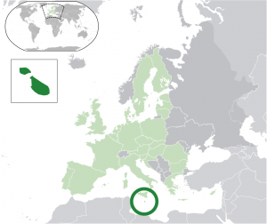 Malta on the map
