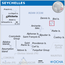 Location of Seychelles